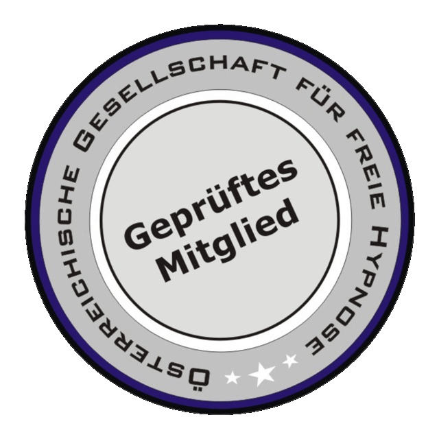 Geprüftes Mitglied Hypnosecenter Austria Logo